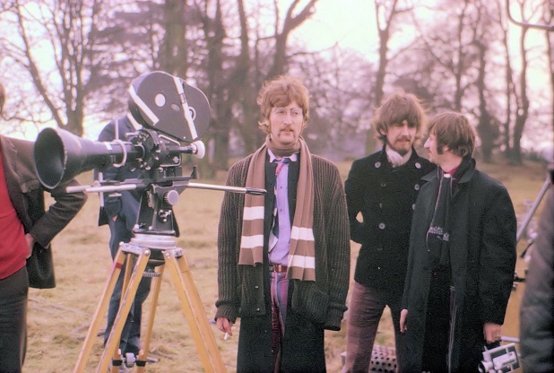 003566 – The Beatles filming in Knole Park, Sevenoaks 7th Februa