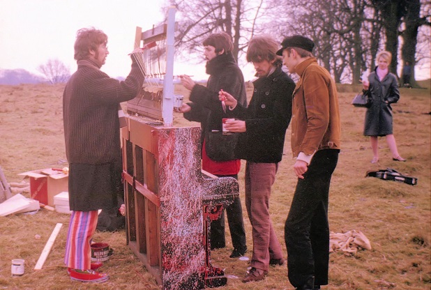003580 – The Beatles filming in Knole Park, Sevenoaks 7th February 1967